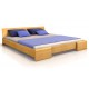 Masívna posteľ z bukového dreva